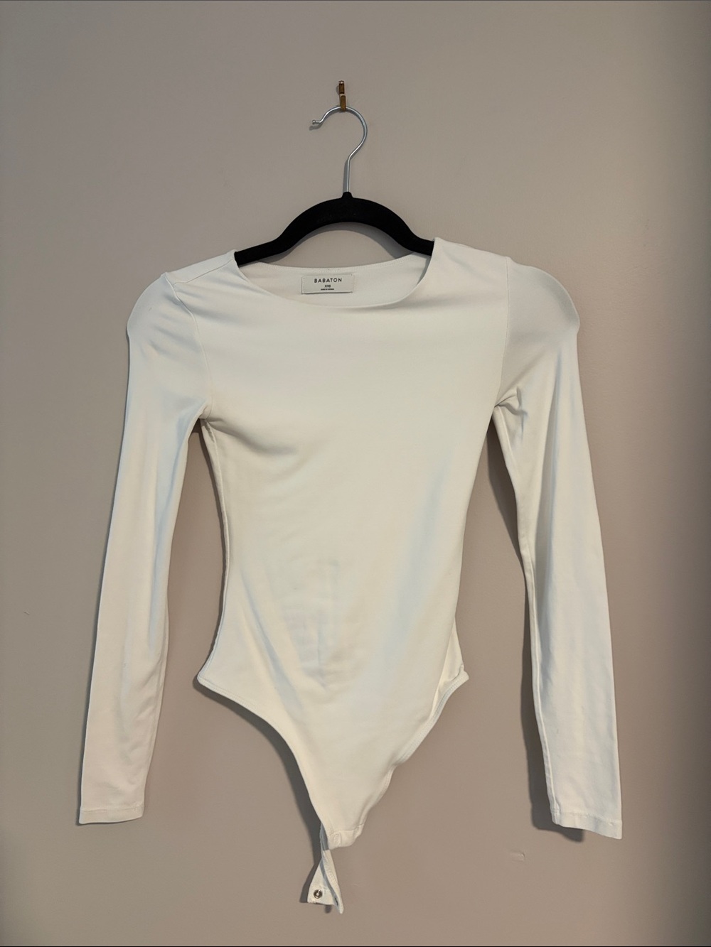 Babaton Kids Cream Long-Sleeve One Piece Bodysuit